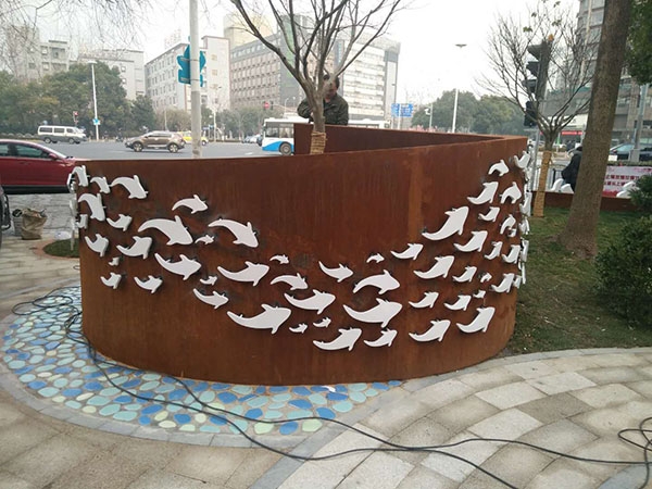 耐候鋼樹(shù)池 (2)